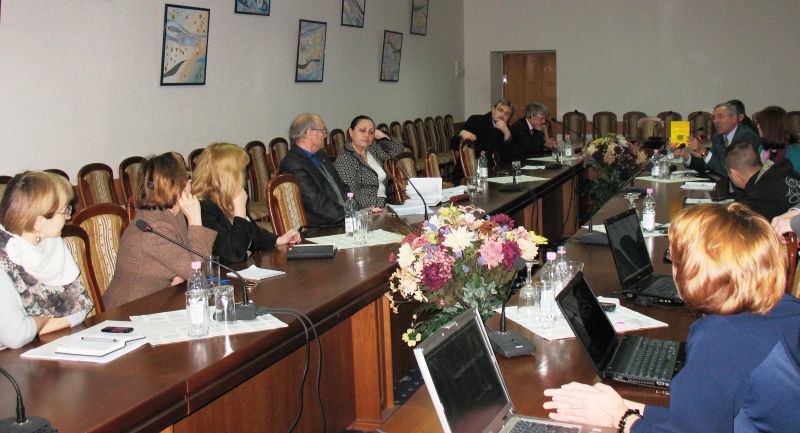 Seminar de finalizare a proiectului „Schimb de experienta si transfer de cunostinte in domeniul eticii academice si supervizarii responsabile in invatamintul superior din Moldova”, 6 decembrie 2011, USMF, Chisinau, Moldova